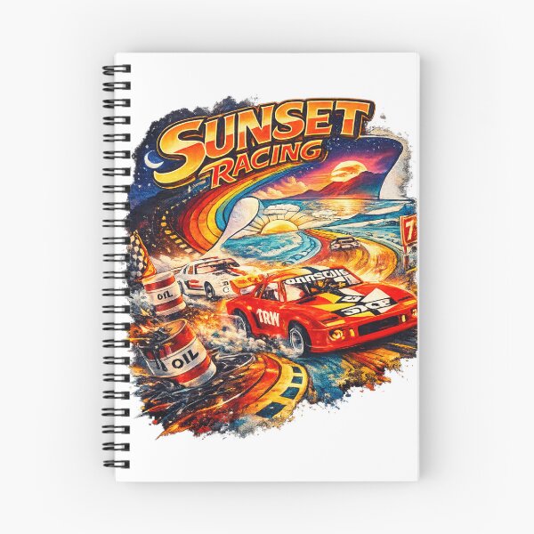 Item preview, Sunset Racing – Retro Coastal Endurance Motorsport Art designed and sold by Freak Dimension.