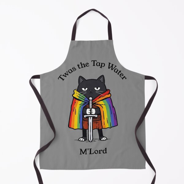 Item preview, Twas the Tap Water M'Lord Annoyed Cat Knight designed and sold by d247.