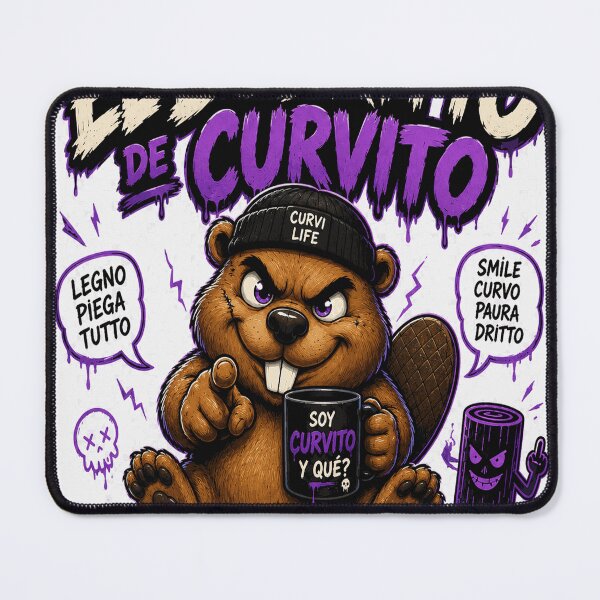Item preview, EL BOBRITTO DE CURVITO - Cute Outside. Chaos Inside. designed and sold by Dusk & Dawn Apparel.