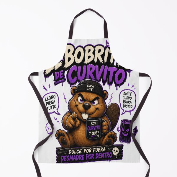 Item preview, EL BOBRITTO DE CURVITO - Cute Outside. Chaos Inside. designed and sold by Dusk & Dawn Apparel.
