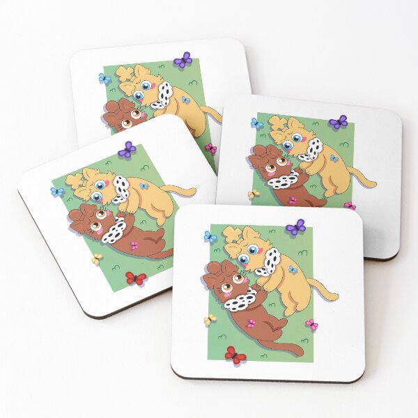 Item preview, Kinger and Queenie cat version designed and sold by LailaCZ.