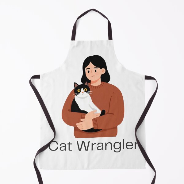 Item preview, Cat wrangler design designed and sold by Tee Visions.