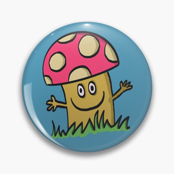 Item preview, Happy mushroom designed and sold by SombreroDoodles.