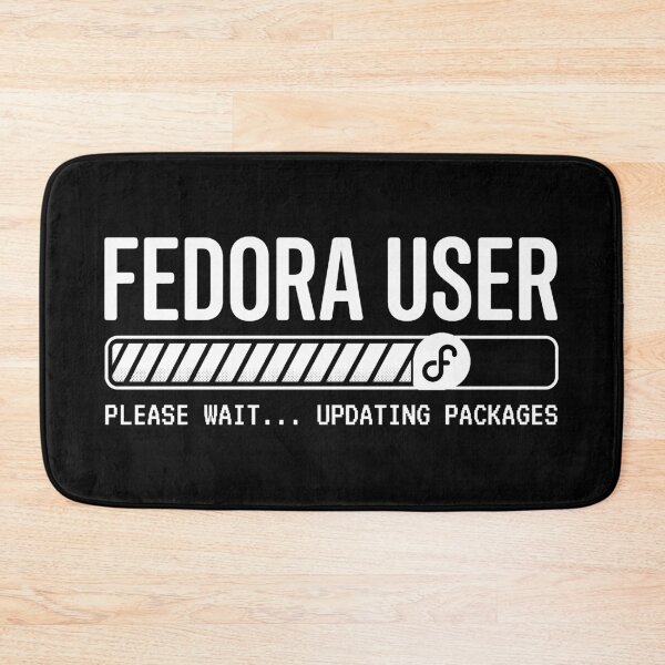 Item preview, Fedora User Loading designed and sold by BrunoLinuxArt.