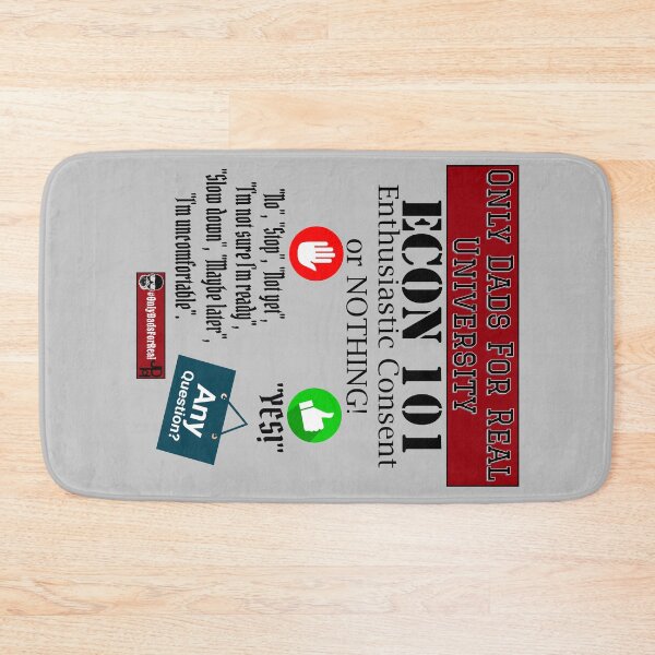 Item preview, Enthusiastic Consent Or Nothing (Gray) *More Colors Available in Collection  designed and sold by OnlyDadsForReal.