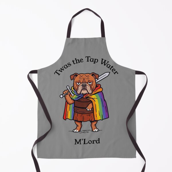 Item preview, Twas the Tap Water M'Lord Bulldog Rainbow Cape designed and sold by d247.