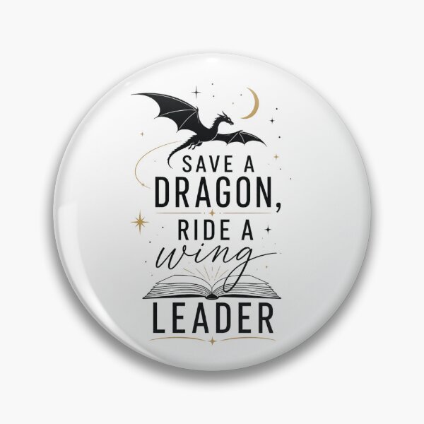 Item preview, Save a Dragon, Ride a Wing Leader | Fantasy Romance Reader Shirt  designed and sold by RaeaSunShineDesigns.