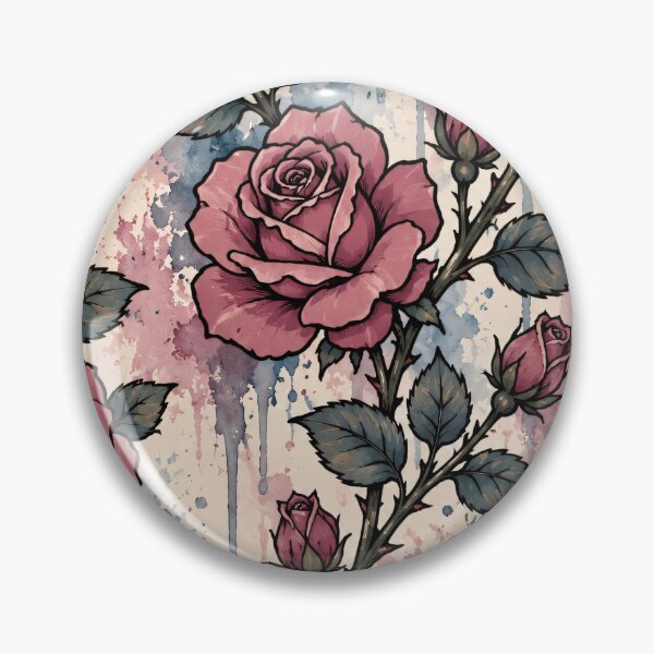 Item preview, Roses & Watercolor designed and sold by fairycoffins.