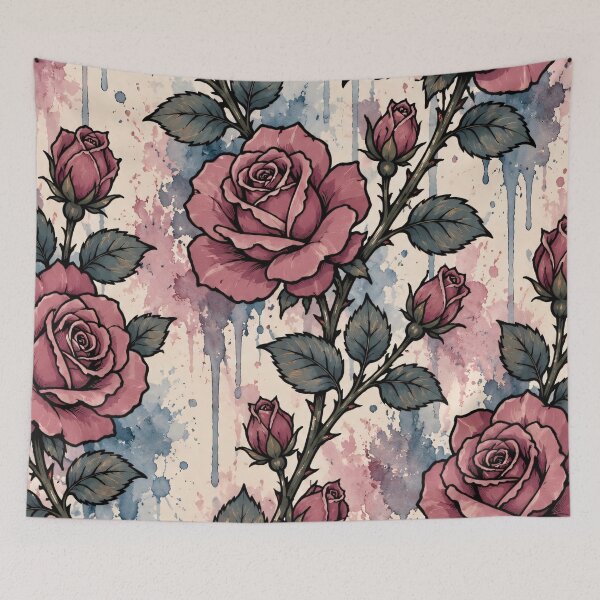 Item preview, Roses & Watercolor designed and sold by fairycoffins.