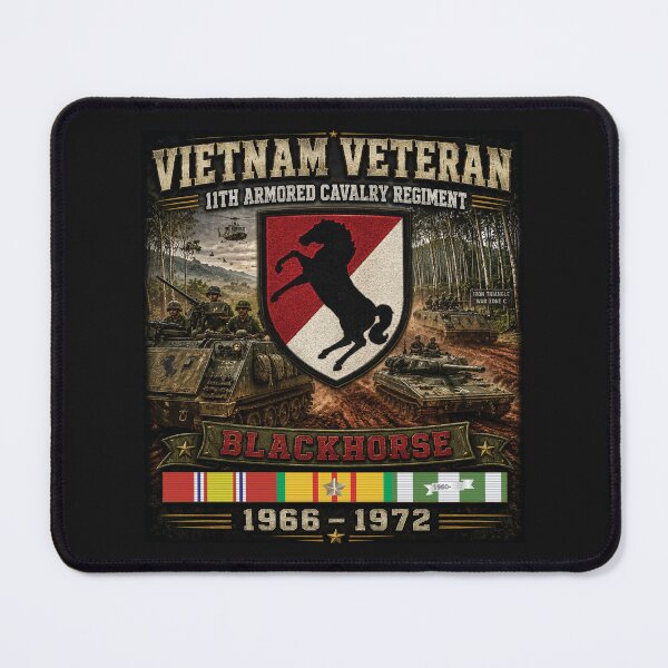 Item preview, 11th Armored Cavalry - Vietnam Veteran designed and sold by Military Insignia Products.