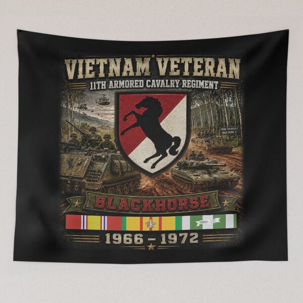Item preview, 11th Armored Cavalry - Vietnam Veteran designed and sold by Military Insignia Products.
