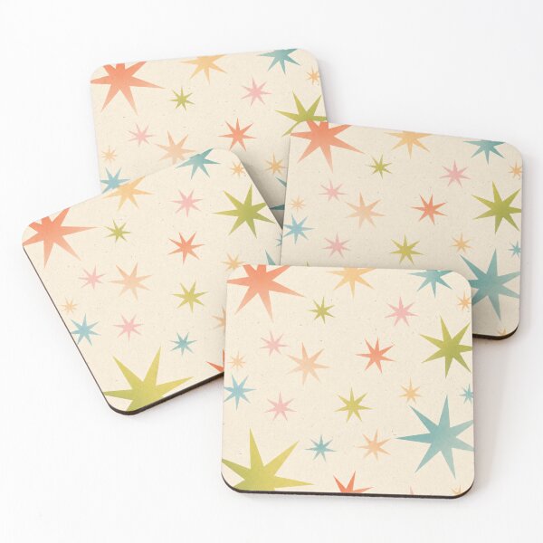 Artikelvorschau, Vintage Atomic Stars | Retro Geometric Pattern entworfen und verkauft von TessHandmadeCreation .