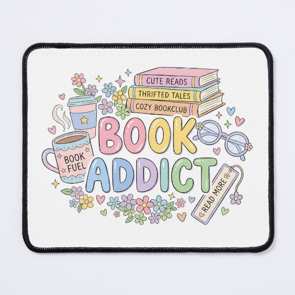 Item preview, Book Addict | Bookish Summer designed and sold by DelicateBalance.