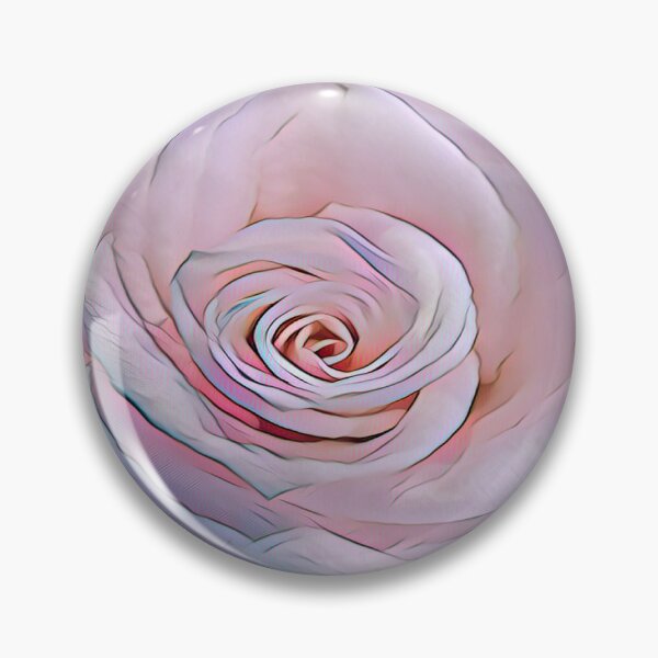 Item preview, Abstract Impressionist Blush Pink Rose Pastel Digital Art designed and sold by BalkanBloom.