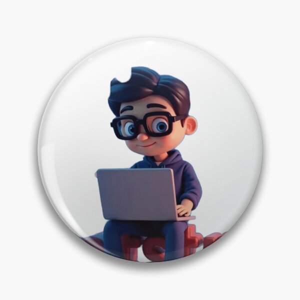 Artikelvorschau, Niedlicher Cartoon-Programmierer programmiert Bootstrap auf dem Laptop entworfen und verkauft von GUINewAlex.