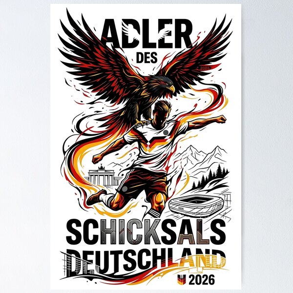 Item preview, Eagle of Destiny Germany - World Cup 2026 designed and sold by VoidAnimeStudio.