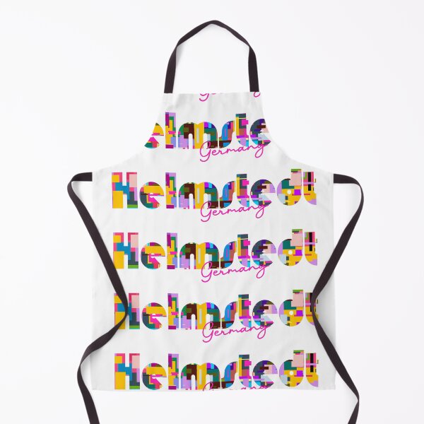 Item preview, Helmstedt, Germany, Vibrant Abstract City Typography Art designed and sold by Wanderful-roads.