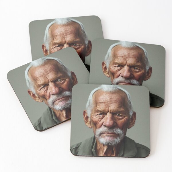 Item preview, Portrait - Old Man 31 designed and sold by DroneWorks Creative.
