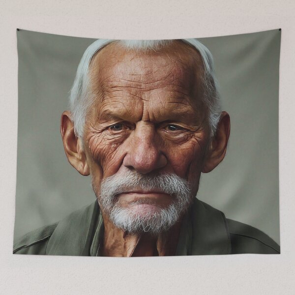 Item preview, Portrait - Old Man 31 designed and sold by DroneWorks Creative.