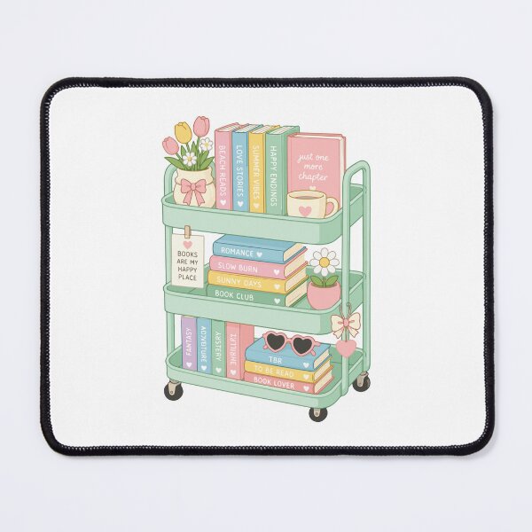 Item preview, Books Are My Happy Place | Bookish Summer designed and sold by DelicateBalance.