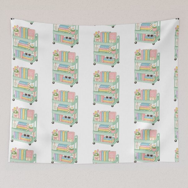 Item preview, Books Are My Happy Place | Bookish Summer designed and sold by DelicateBalance.