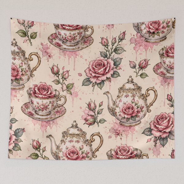 Item preview, Tea & Watercolor designed and sold by fairycoffins.