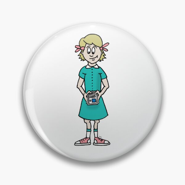 Item preview, Retro Screen Addiction Meme – Funny Vintage Doomscrolling Sticker designed and sold by MyxaART.