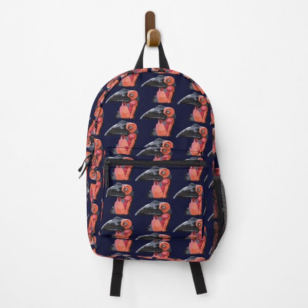 Item preview, S is for Southern Ground Hornbill,Southern Ground Hornbill Illustration – Majestic Bird Art for Wildlife and Nature Lovers designed and sold by PrettylittlepastelUk.