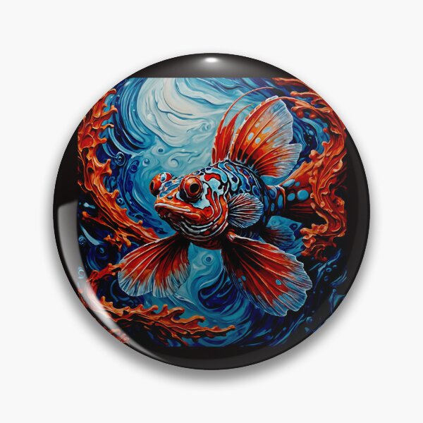Item preview, Crimson Labyrinth: The Red Mandarin Dragonet #6 designed and sold by Helios Be. Lavsh.