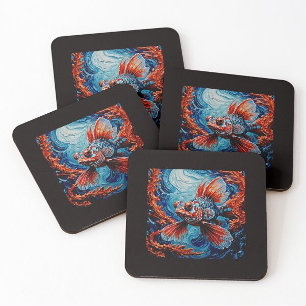 Item preview, Crimson Labyrinth: The Red Mandarin Dragonet #6 designed and sold by Helios Be. Lavsh.
