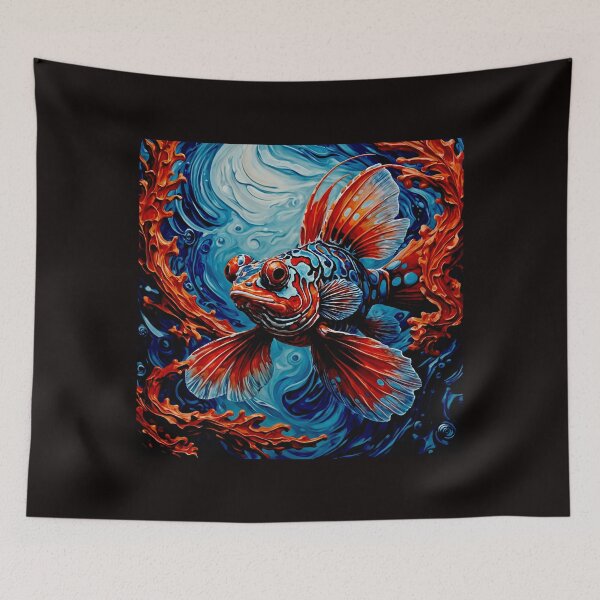 Item preview, Crimson Labyrinth: The Red Mandarin Dragonet #6 designed and sold by Helios Be. Lavsh.
