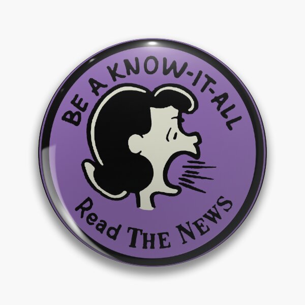 Item preview, Be A Know It All Read The News Vintage Retro Pop Art Parody Comic Graphic designed and sold by wmxdesign.