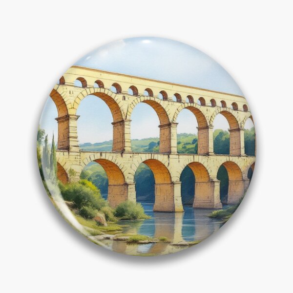 Item preview, Pont du Gard (France) designed and sold by jefboutique6150.