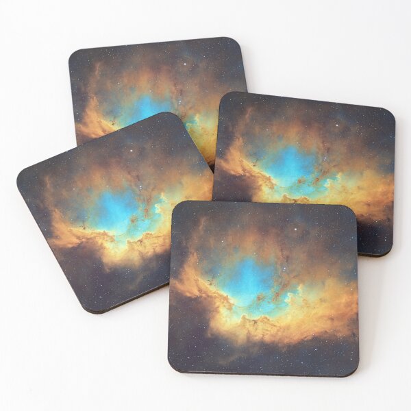 Item preview, Wizard Nebula (NGC 7380) - Hubble Palette designed and sold by Giancarlo Erra Astro Prints & Merch.