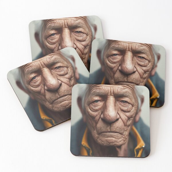 Item preview, Portrait - Old Man #2 designed and sold by DroneWorks Creative.