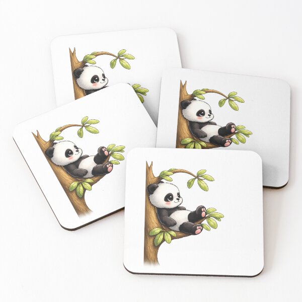 Item preview, Cute Panda Relaxing in Tree designed and sold by myJPEG.