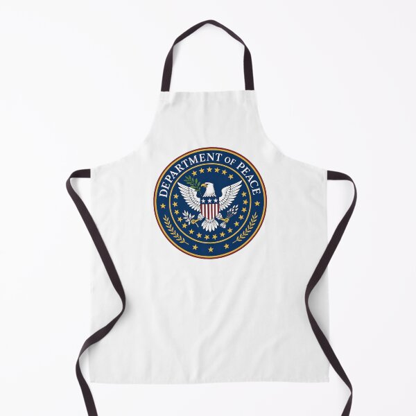 Item preview, Political Humor Department of Peace Anti-Trump WAR MAGA GOP USA GOVERNMENT LOGO designed and sold by BuyShirtsOnline.