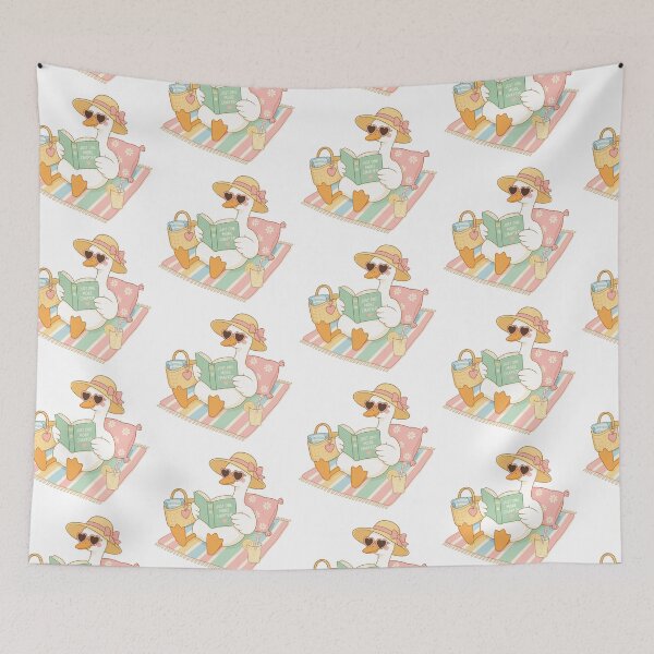 Item preview, Goose on the Beach | Bookish Summer designed and sold by DelicateBalance.