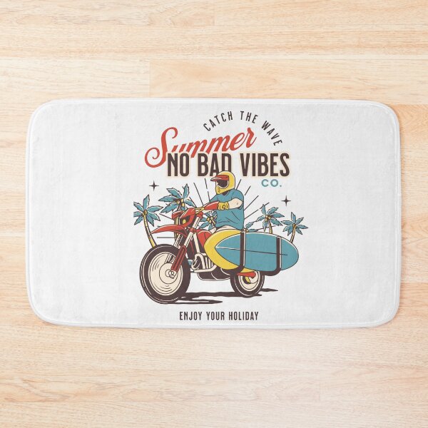 Item preview, Catch the Wave - Retro Surf Motorcycle & Summer Vibes designed and sold by HumeThreads.