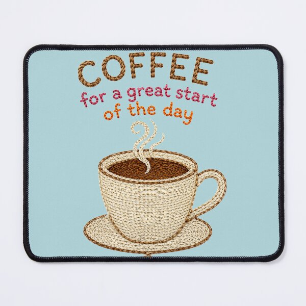 Item preview, Knitted Coffee Cup For A Great Start Of The Day designed and sold by puzzell.