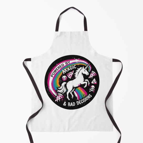 Item preview, Powered by Magic and Bad Decisions Unicorn designed and sold by XYZ LAB by Jesuperman.