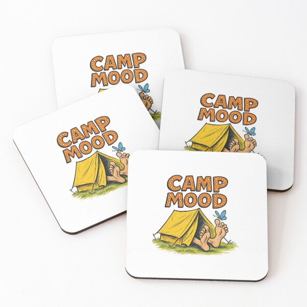 Item preview, Camp Mood Camping Life Adventure Aesthetic designed and sold by HBDStudio.