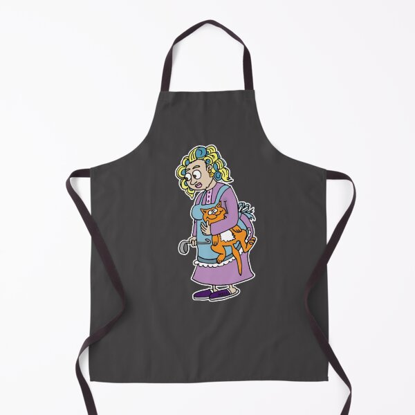 Item preview, Funny Crazy Cat Lady Cooking – Relatable Kitchen Chaos Meme Gift designed and sold by MyxaART.