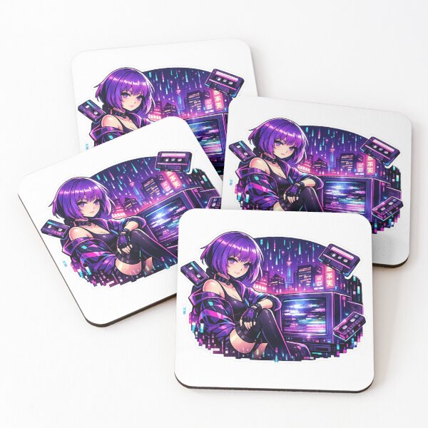 Item preview, Neon Static Dreamscape Sticker designed and sold by RDcollections.