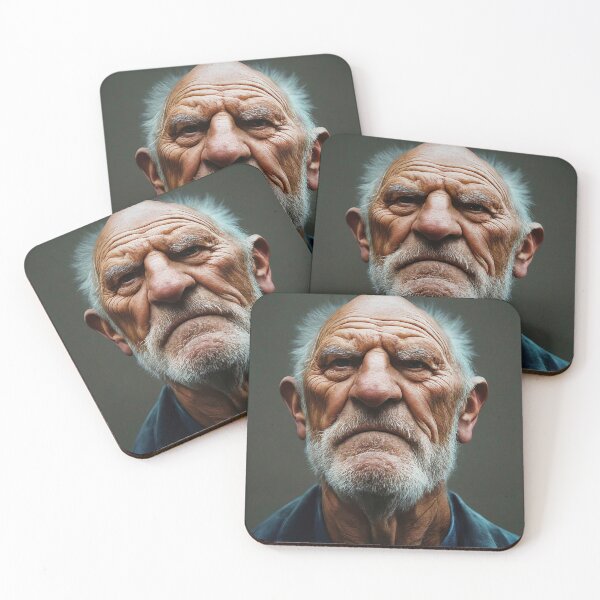 Item preview, Portrait - Old Man 3 designed and sold by DroneWorks Creative.