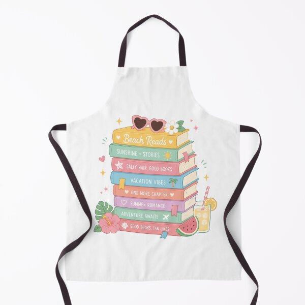 Item preview, Stack of Summer Reads | Bookish Summer designed and sold by DelicateBalance.