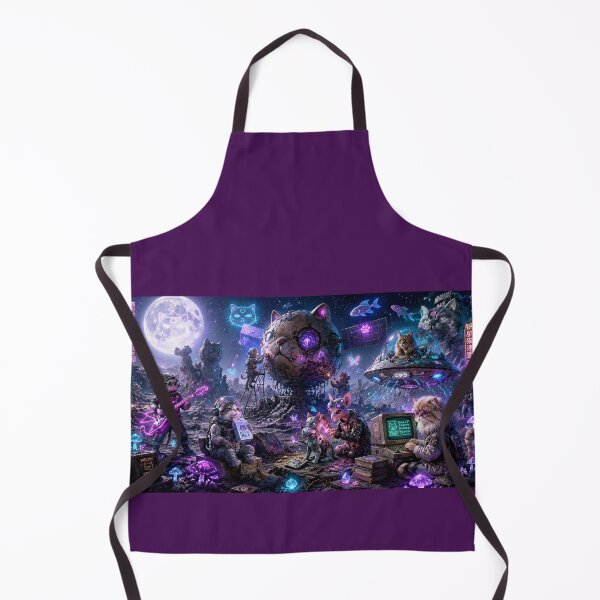 Item preview, CATS-STRONAUTS: Cyberpunk Cat Mission designed and sold by Natalia-Vlad.