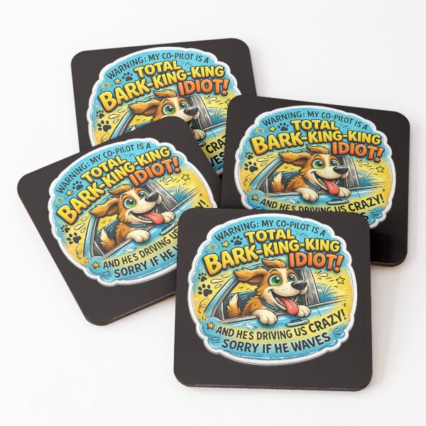 Item preview, Colorful 3-D dog Sticker designed and sold by Chaotic Critters.