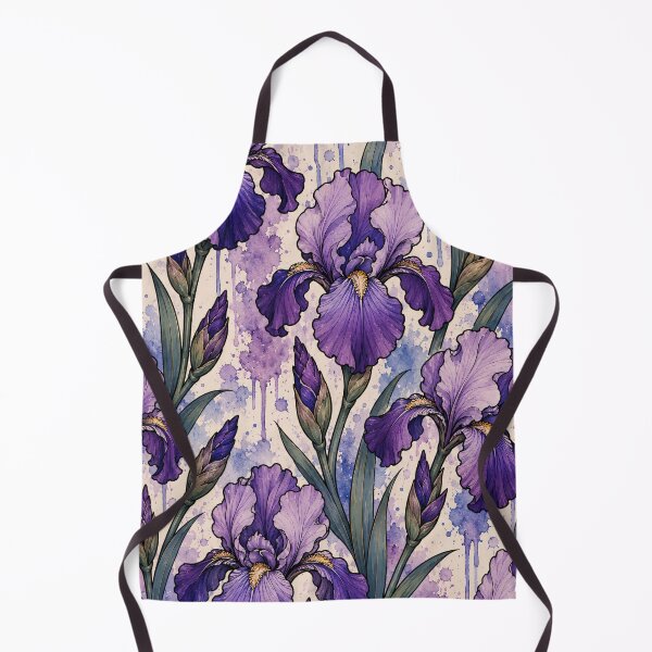 Item preview, Irises & Watercolor designed and sold by fairycoffins.