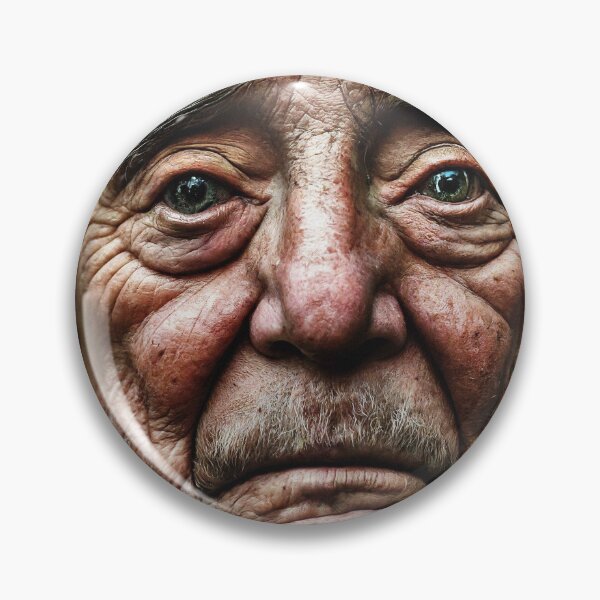 Item preview, Portrait - Old Man #4 designed and sold by DroneWorks Creative.